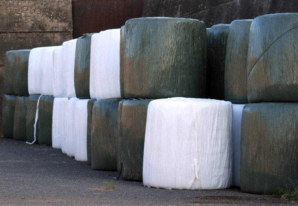 SENÁŽ – NENÍ BALÍK JAKO BALÍK Balíky senáže.