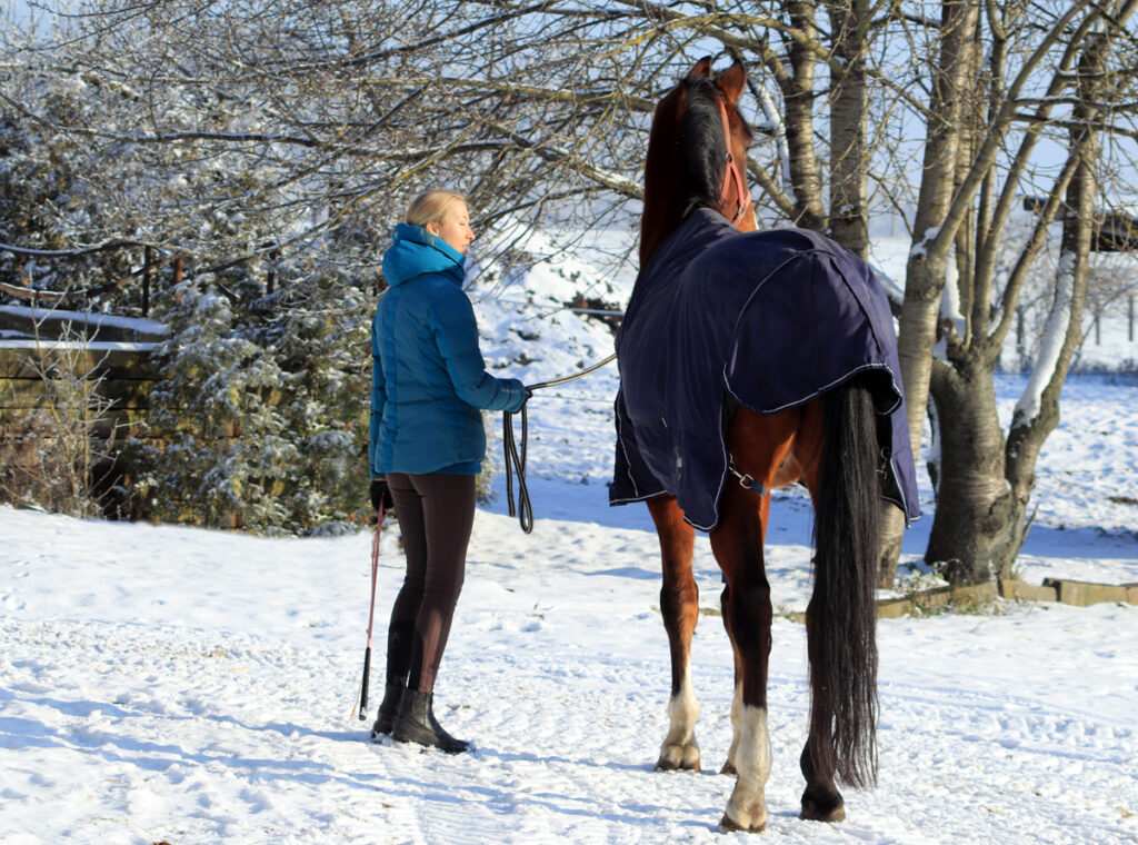 PÉŘOVÁ JEZDECKÁ BUNDA JE NEPOSTRADATELNÁ