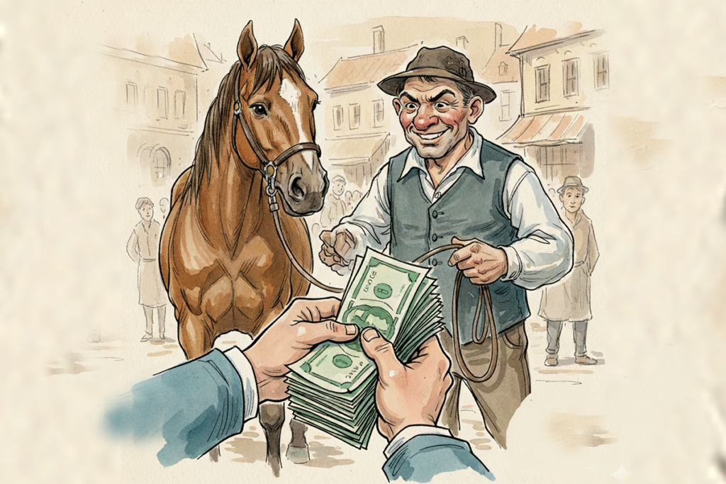 VESELÝ PRŮVODCE SVĚTEM KOŇSKÝCH HANDLÍŘŮ